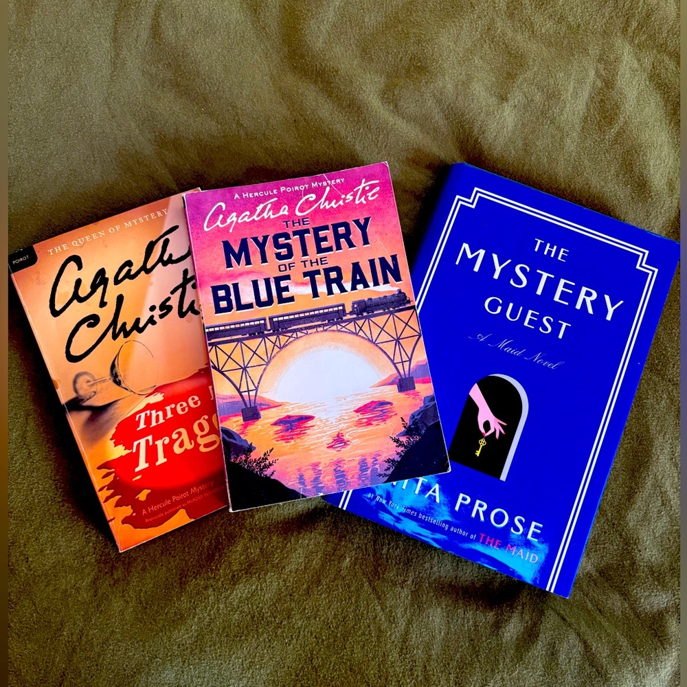 Mystery Book Bundle, Set of 3